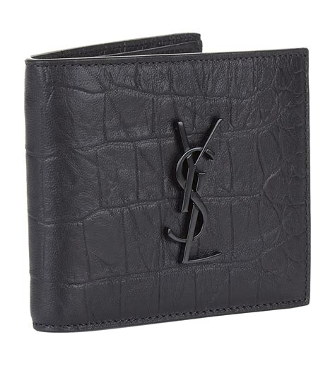 ysl men's card wallet